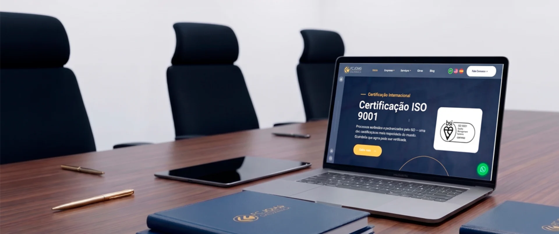 Sistema de Gestão da Qualidade ISO 9001:2015 — FC Joias